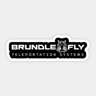 BrundleFly Teleportation Systems Sticker